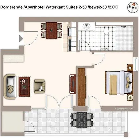 Διαμέρισμα Aparthotel-waterkant-suites-suite-2-50 *